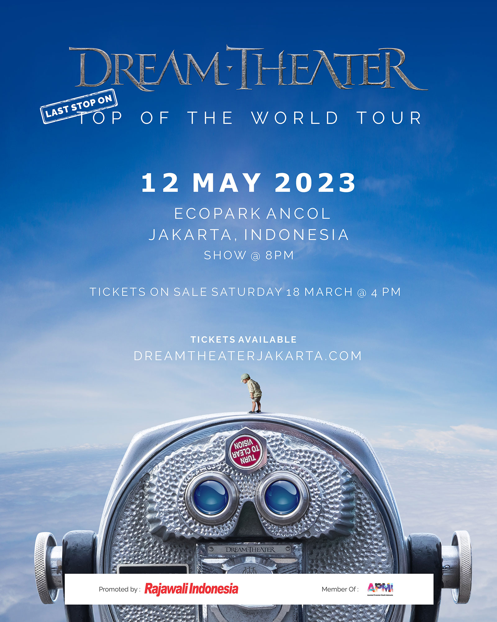 DREAM THEATER Menutup “Top Of The World Tour” di Indonesia